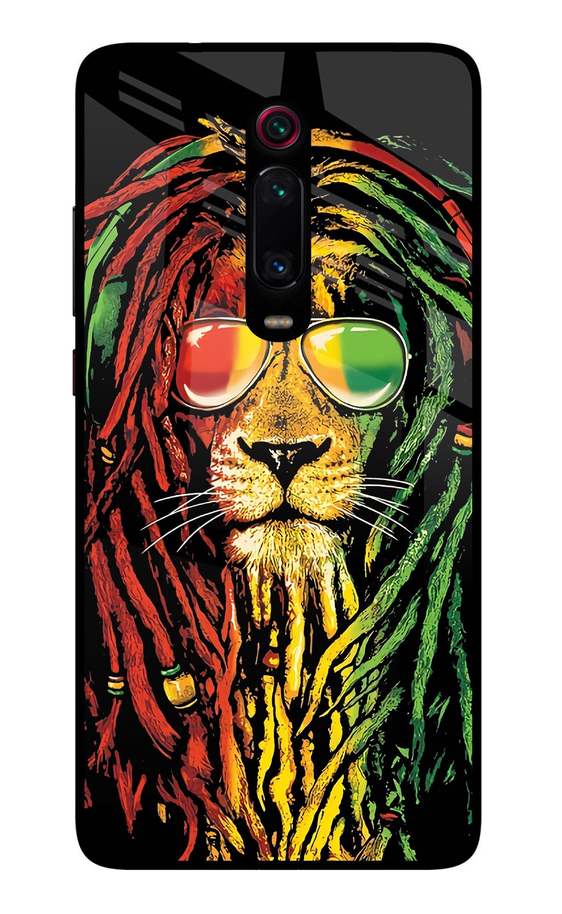 Rasta Lion Redmi K20/K20 Pro Glass Case