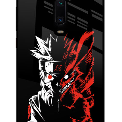 Naruto Two Face Redmi K20/K20 Pro Glass Case Back Cover by Casekaro
