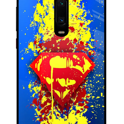 Superman logo Redmi K20/K20 Pro Glass Case