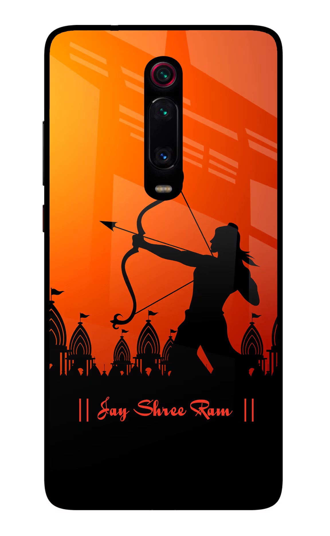 Lord Ram - 4 Redmi K20/K20 Pro Glass Case Back Cover by Casekaro
