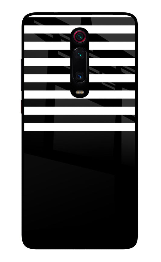 Black and White Print Redmi K20/K20 Pro Glass Case