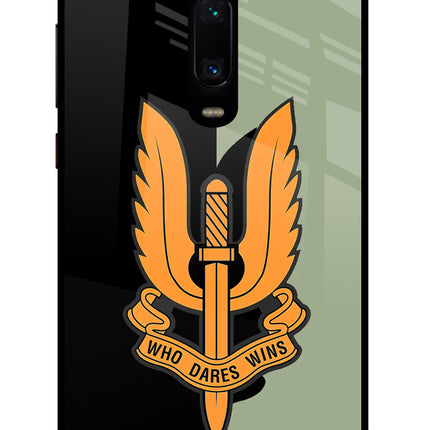 Balidan Logo Redmi K20/K20 Pro Glass Case
