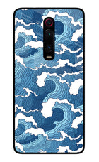 Blue Waves Redmi K20/K20 Pro Glass Case