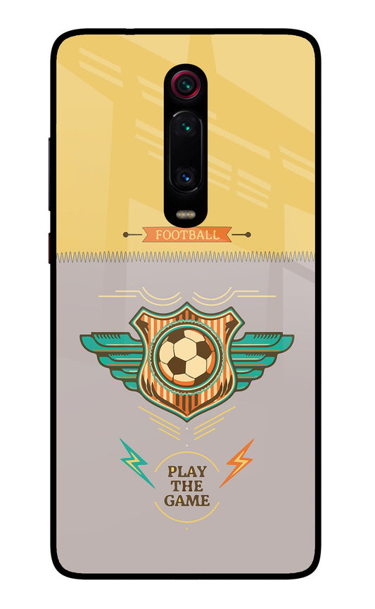 Football Redmi K20/K20 Pro Glass Case