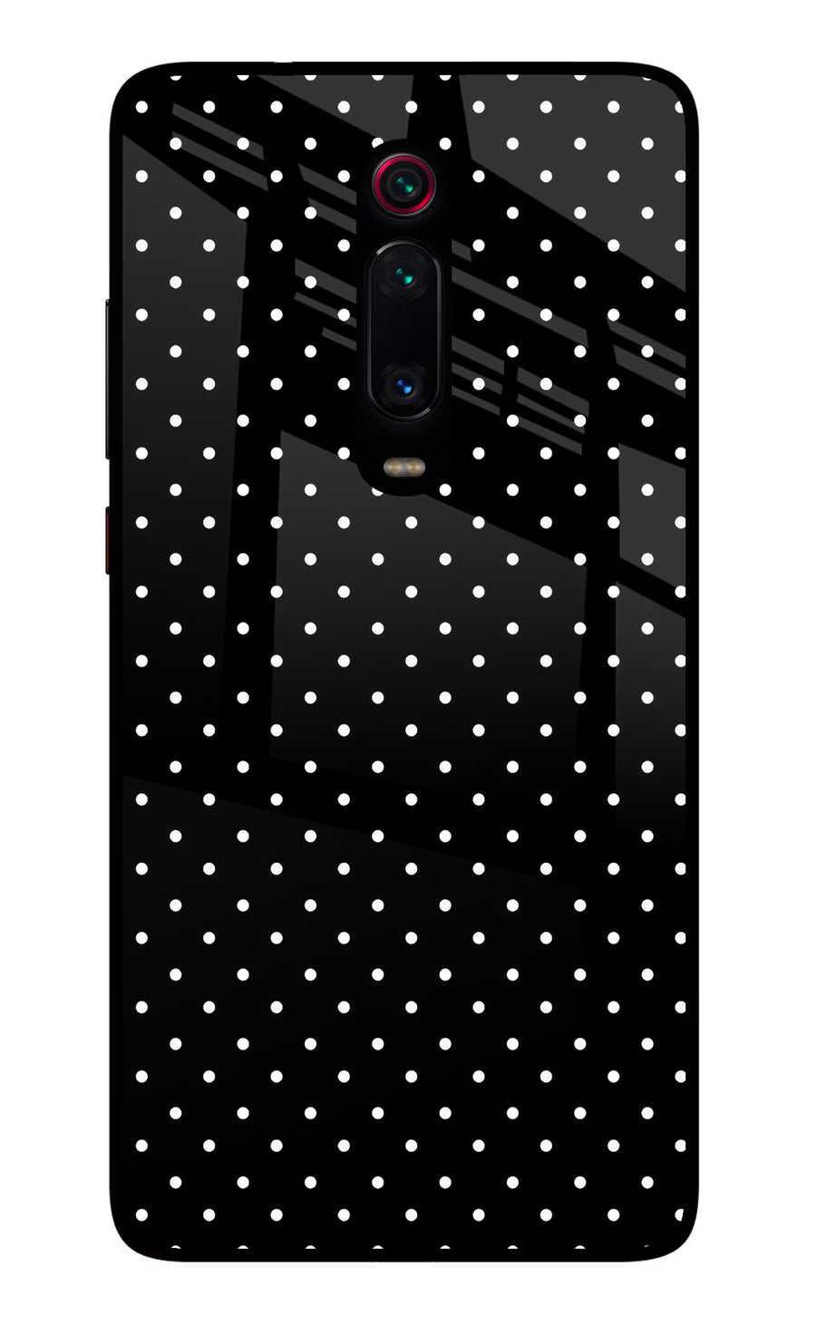 White Dots Redmi K20/K20 Pro Back Cover, Glass case