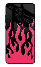 Fire Flames Redmi K20/K20 Pro Glass Case
