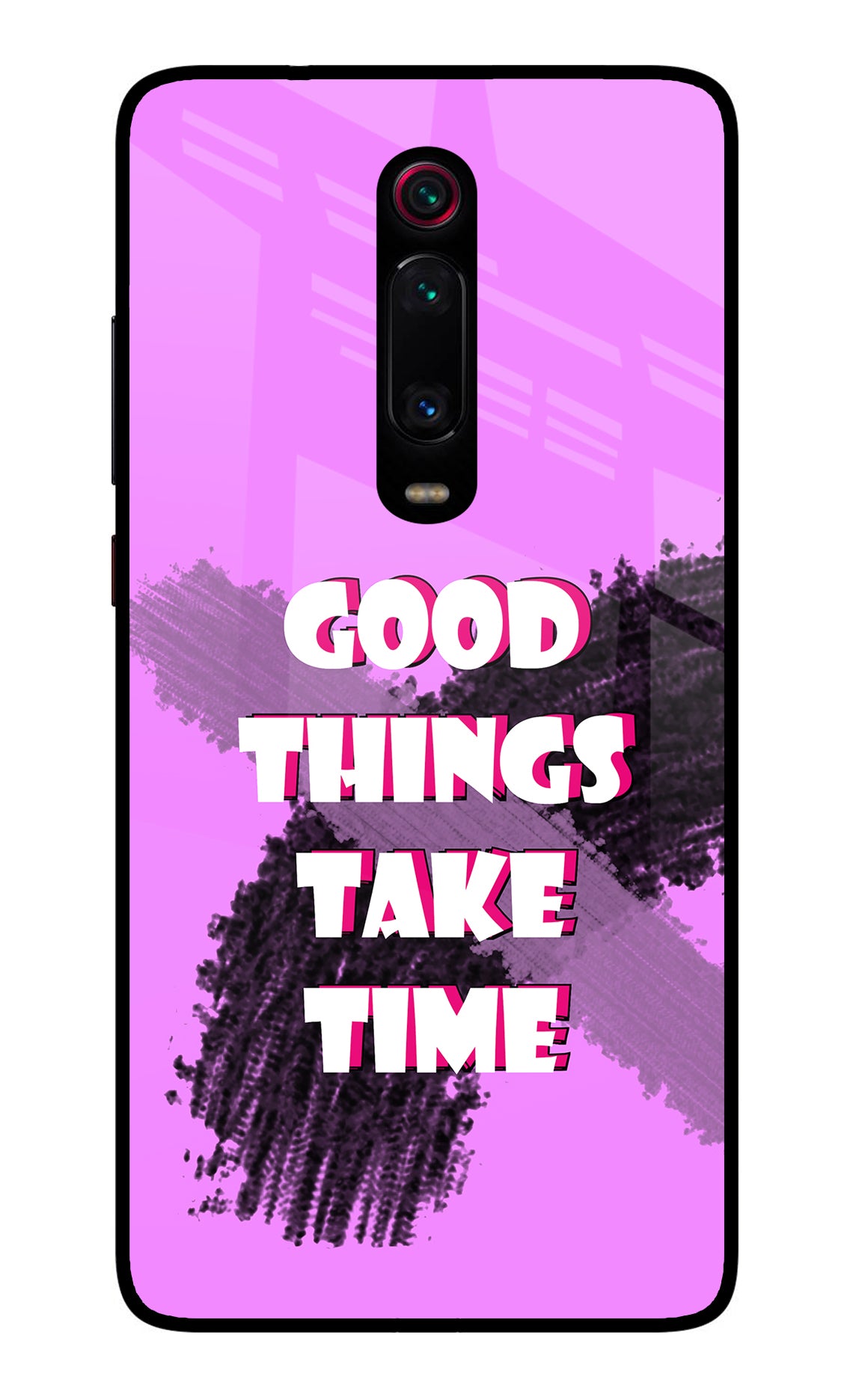 Good Things Take Time Redmi K20/K20 Pro Back Cover