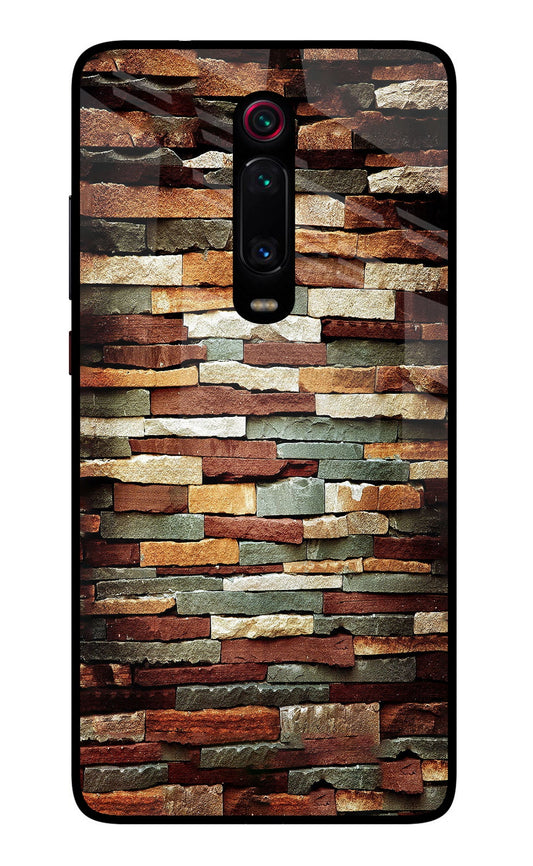 Bricks Pattern Redmi K20/K20 Pro Glass Case