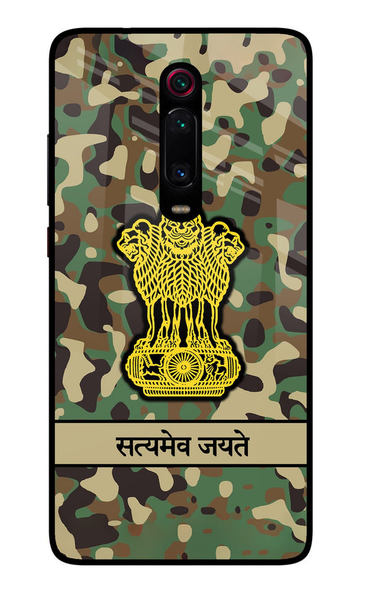 Satyamev Jayate Army Redmi K20/K20 Pro Glass Case