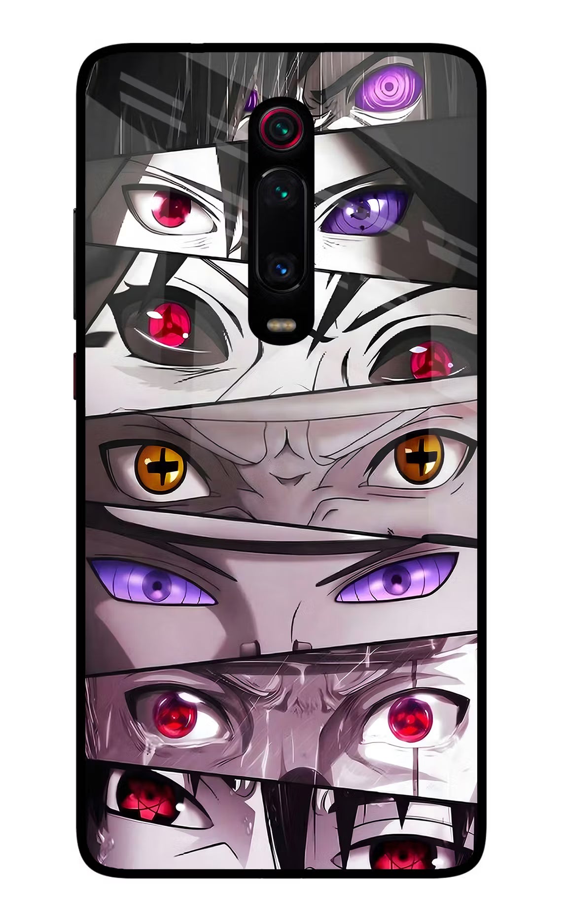 Naruto Anime Redmi K20/K20 Pro Glass Case Back Cover by Casekaro
