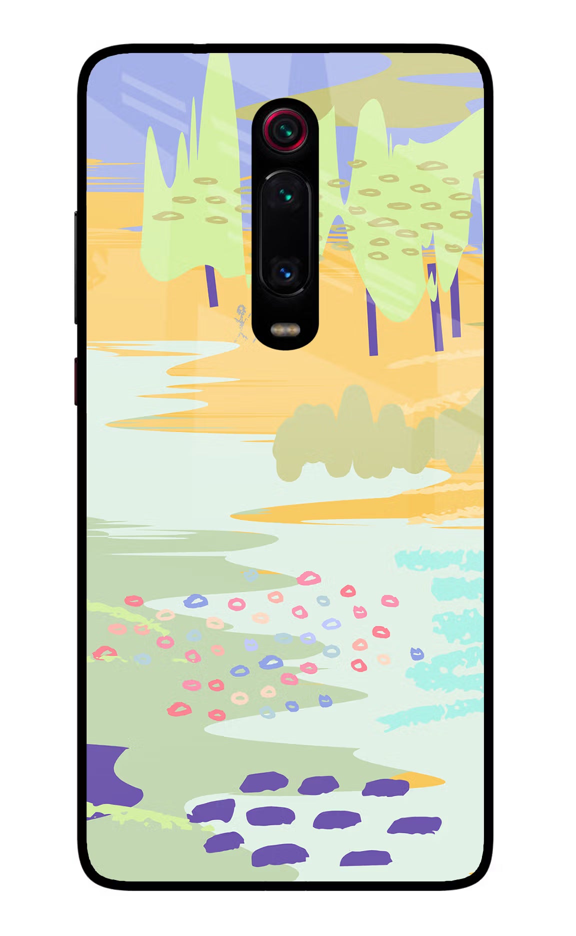 Scenery Redmi K20/K20 Pro Glass Case Back Cover by Casekaro
