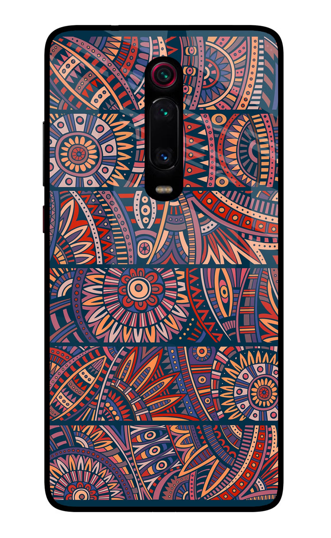 African Culture Design Redmi K20/K20 Pro Glass Case Back Cover by Casekaro