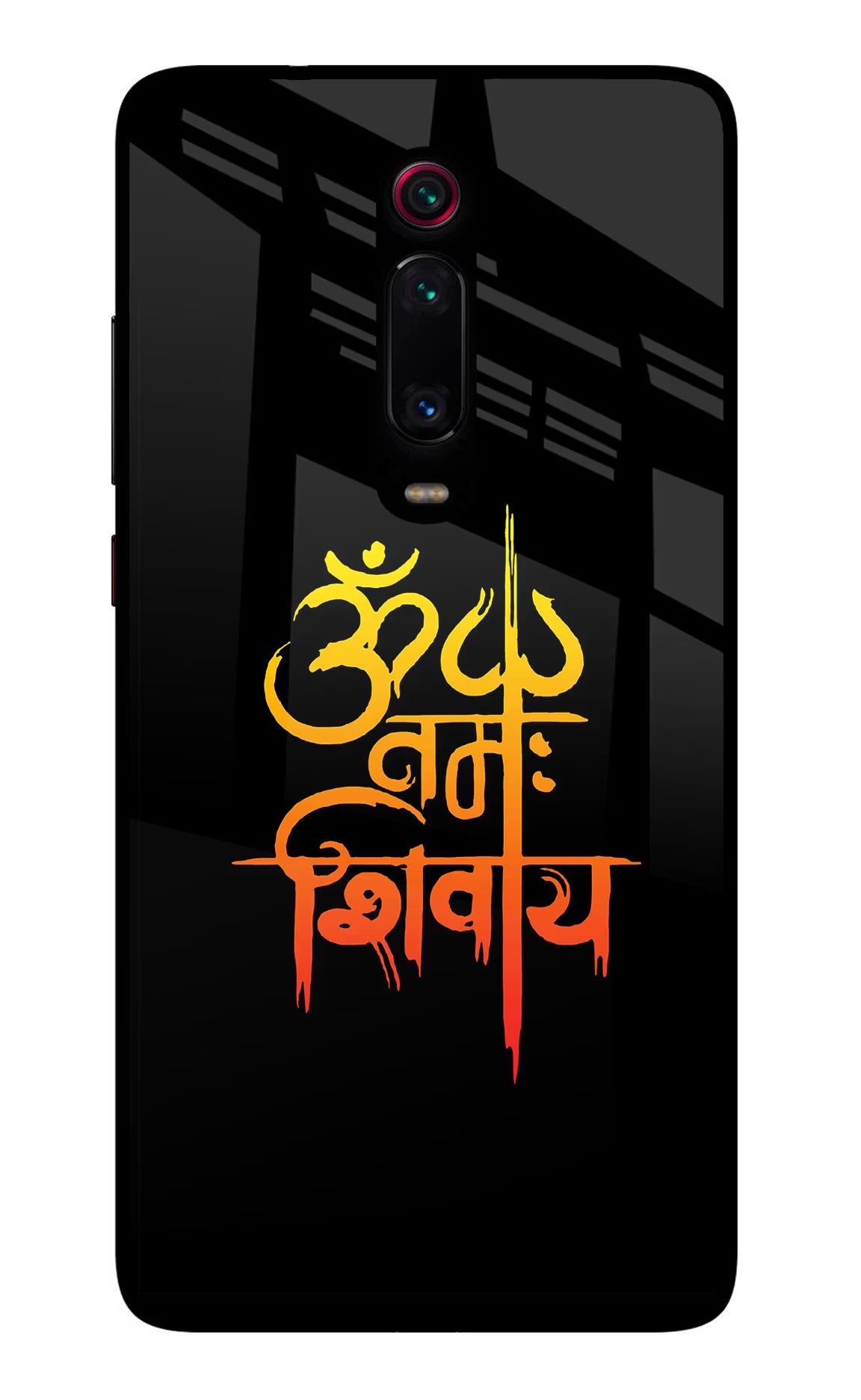 Om Namah Shivay Redmi K20/K20 Pro Glass Case Back Cover by Casekaro