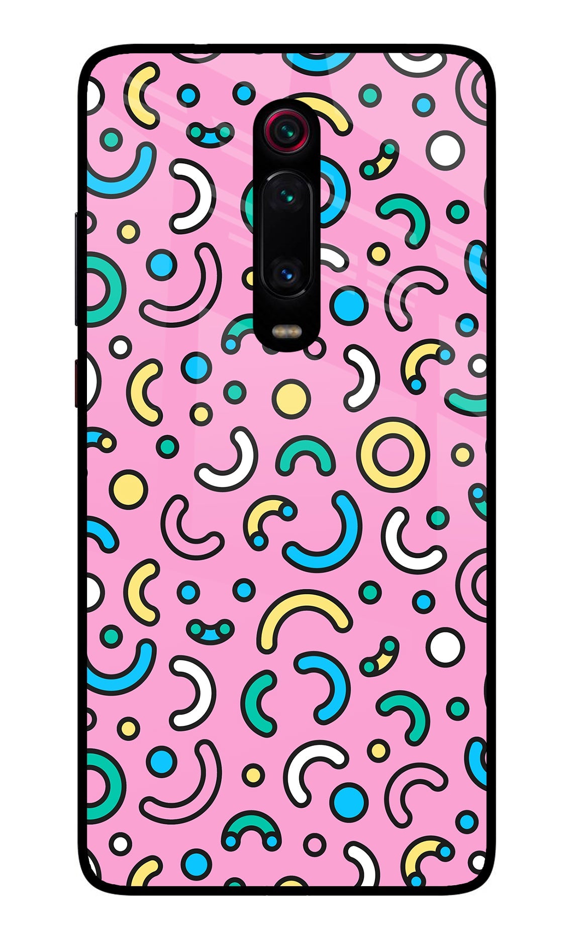 Memphis Design Redmi K20/K20 Pro Glass Case