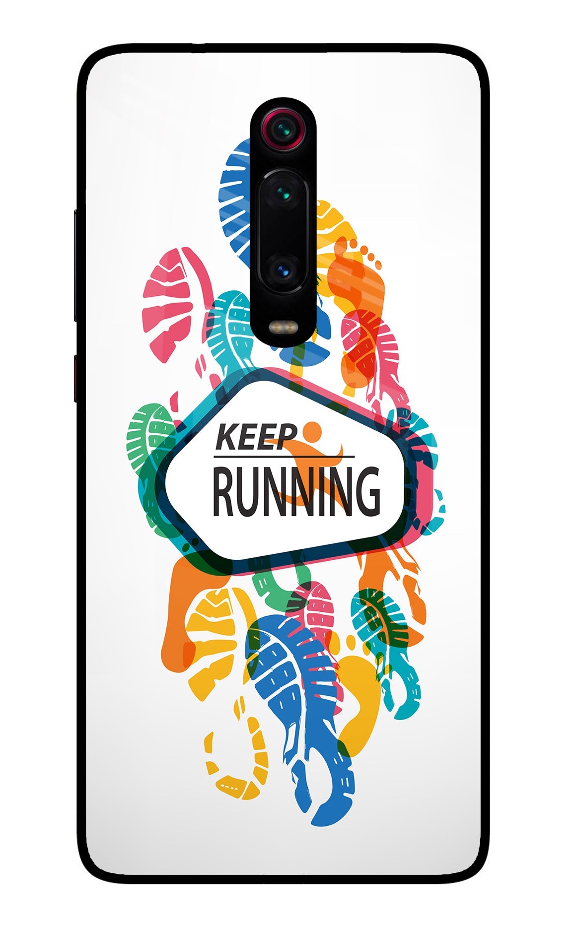 Keep Running Redmi K20/K20 Pro Glass Case