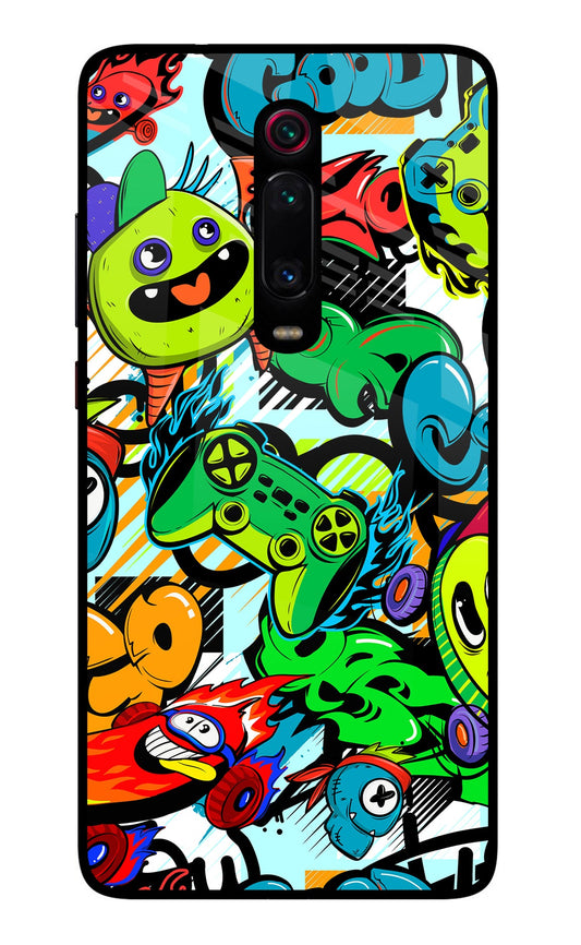 Game Doodle Redmi K20/K20 Pro Glass Case