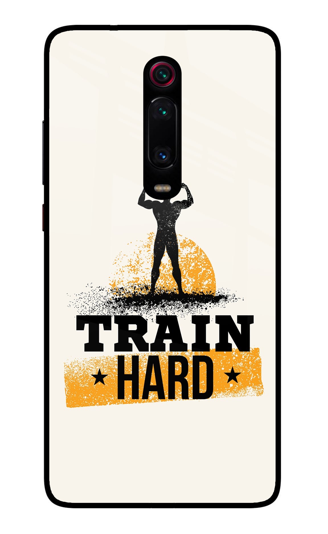 Train Hard Redmi K20/K20 Pro Glass Case