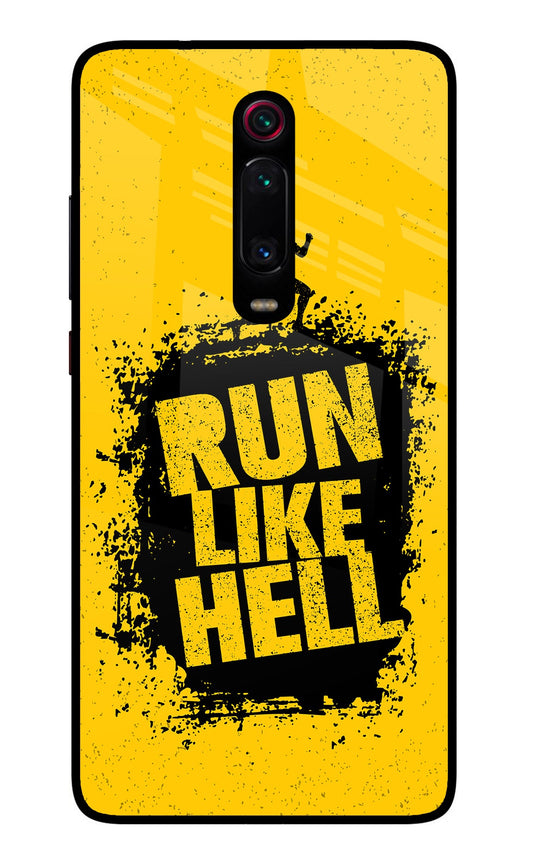 Run Like Hell Redmi K20/K20 Pro Glass Case