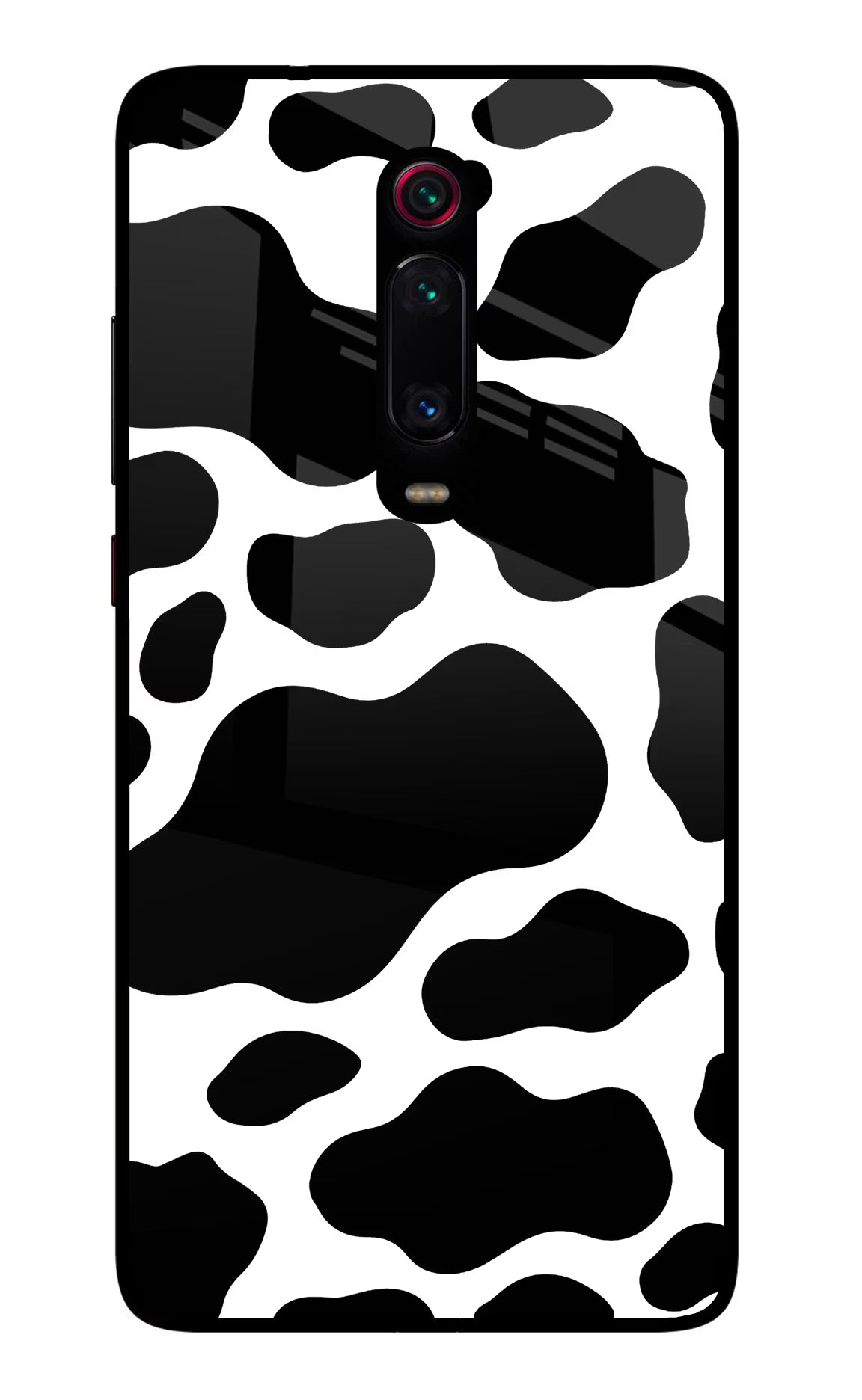 Cow Spots Redmi K20/K20 Pro Glass Case Back Cover by Casekaro