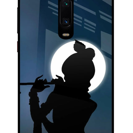Shri Krishna Silhouette Redmi K20/K20 Pro Glass Case