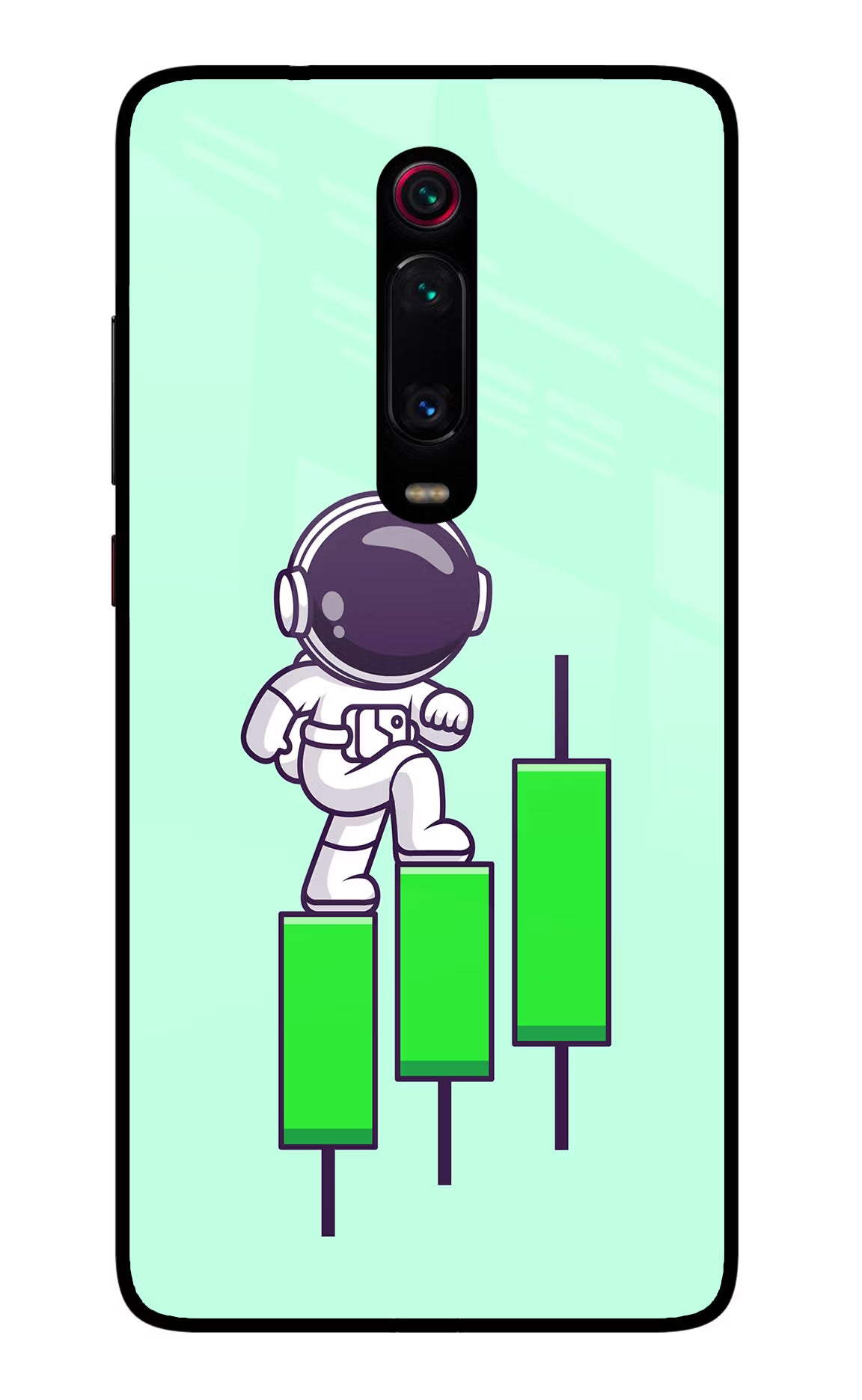 Astronaut Trader Redmi K20/K20 Pro Glass Case