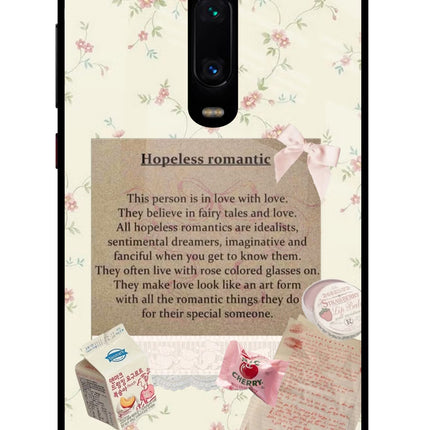 Hopeless Romantic Redmi K20/K20 Pro Glass Case