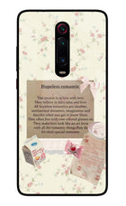 Hopeless Romantic Redmi K20/K20 Pro Glass Case