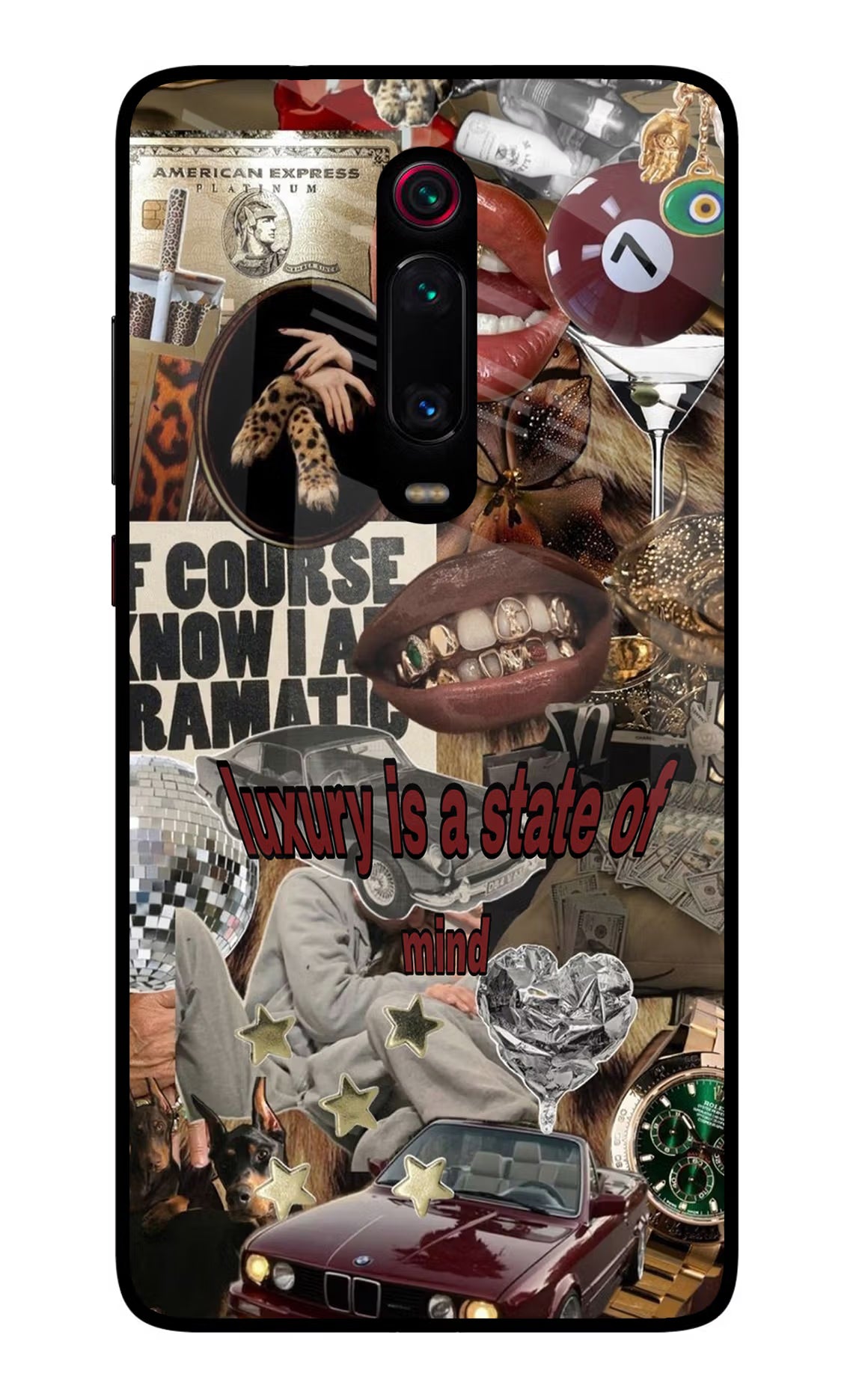 Luxury Redmi K20/K20 Pro Glass Case Back Cover by Casekaro