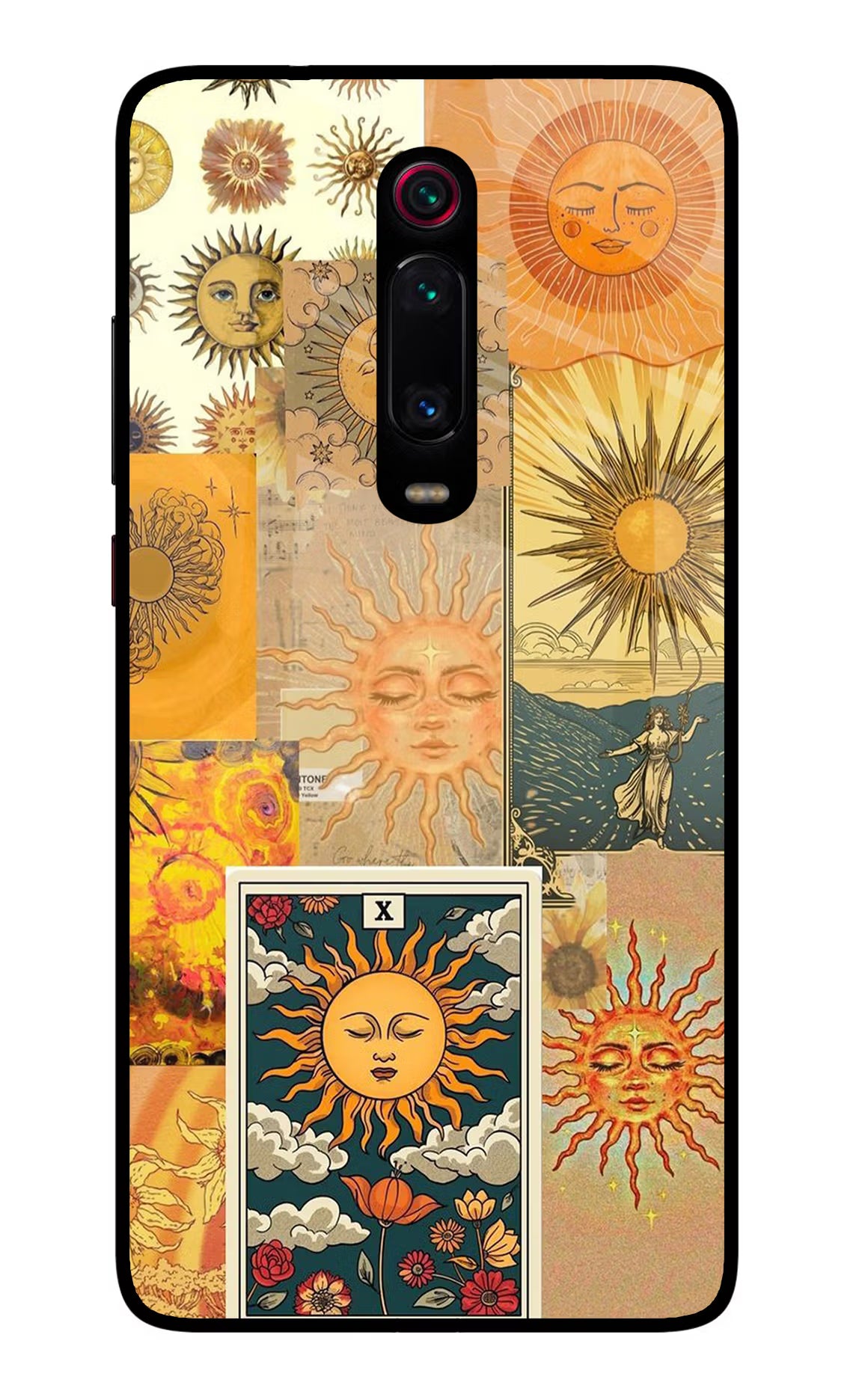Sun Redmi K20/K20 Pro Glass Case Back Cover by Casekaro