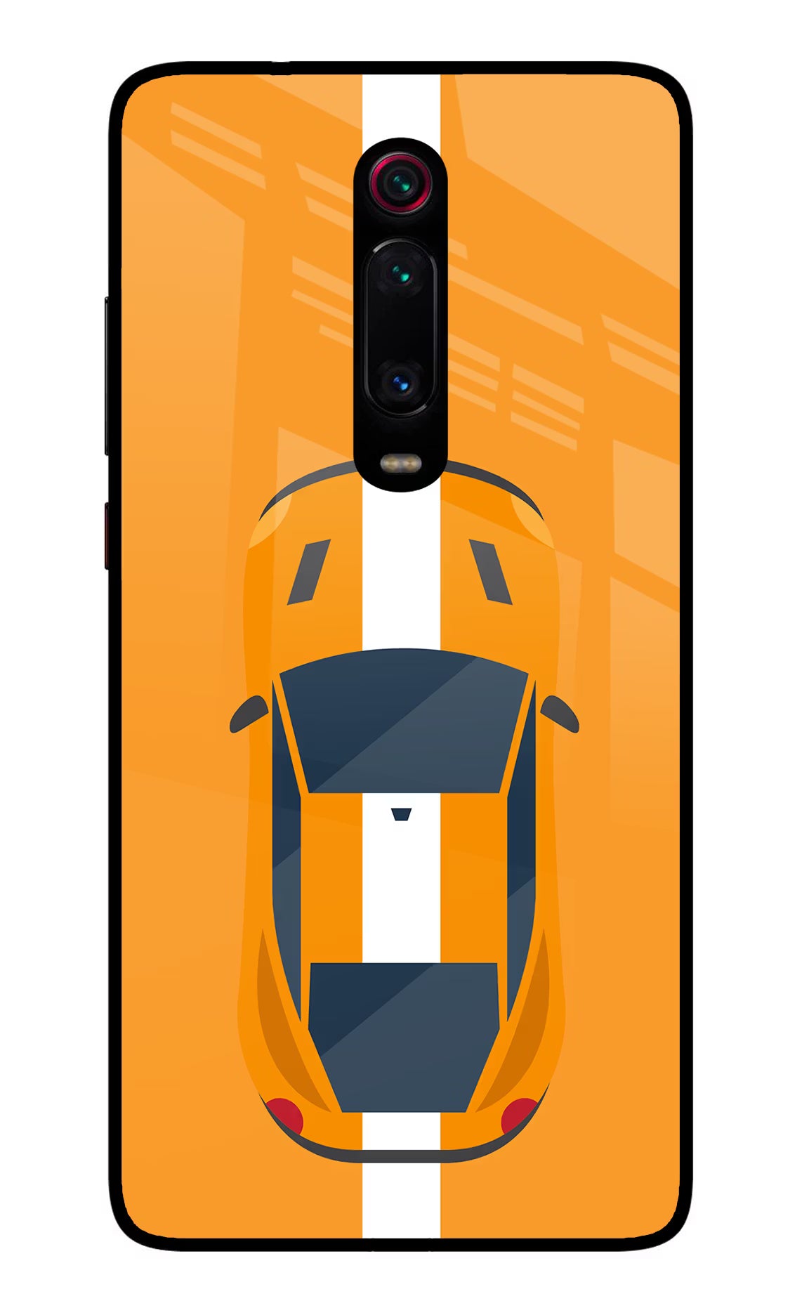 Highway Pursuit Redmi K20/K20 Pro Glass Case Back Cover by Casekaro