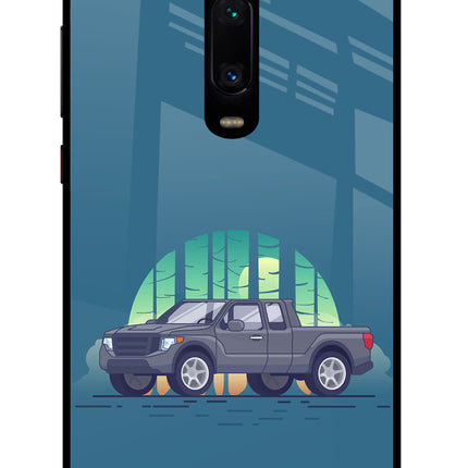 Retro Garage Vibe Redmi K20/K20 Pro Glass Case