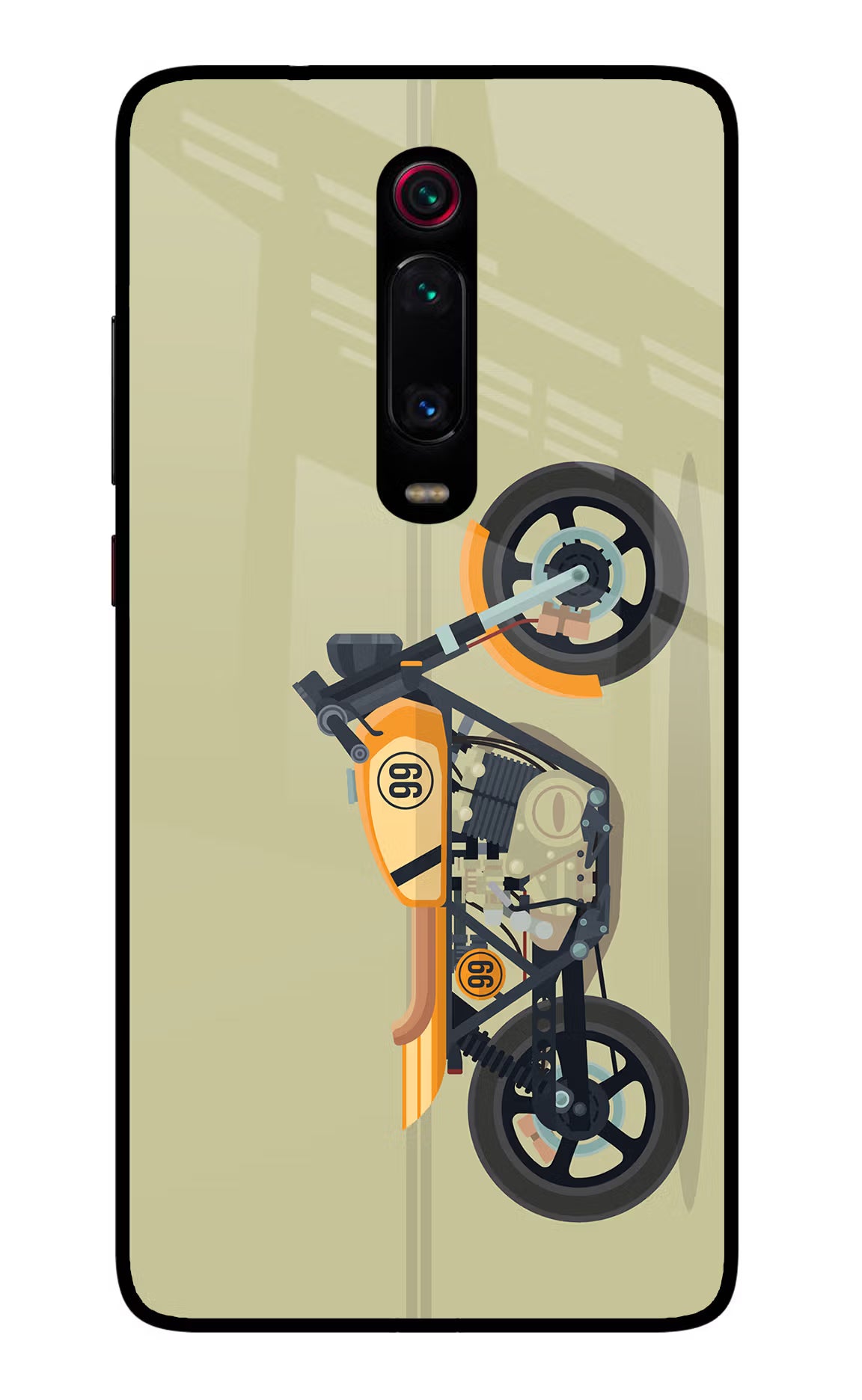 Vertical Speedster Redmi K20/K20 Pro Glass Case