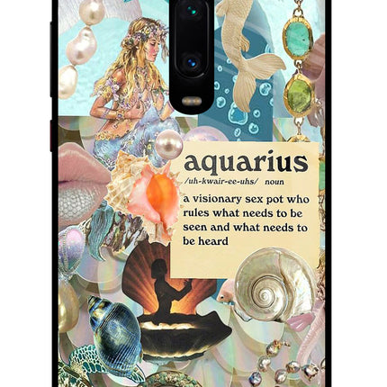Aquarius Zodiac Redmi K20/K20 Pro Glass Case