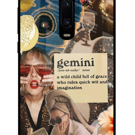 Gemini Zodiac Redmi K20/K20 Pro Glass Case