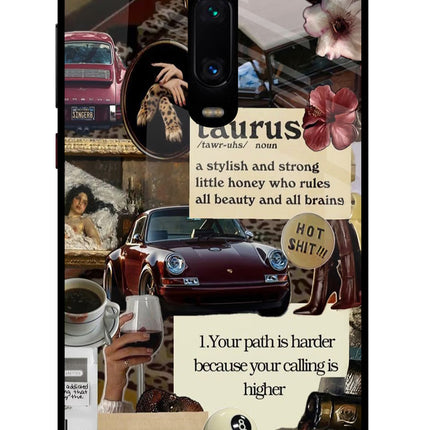 Taurus Zodiac Redmi K20/K20 Pro Glass Case