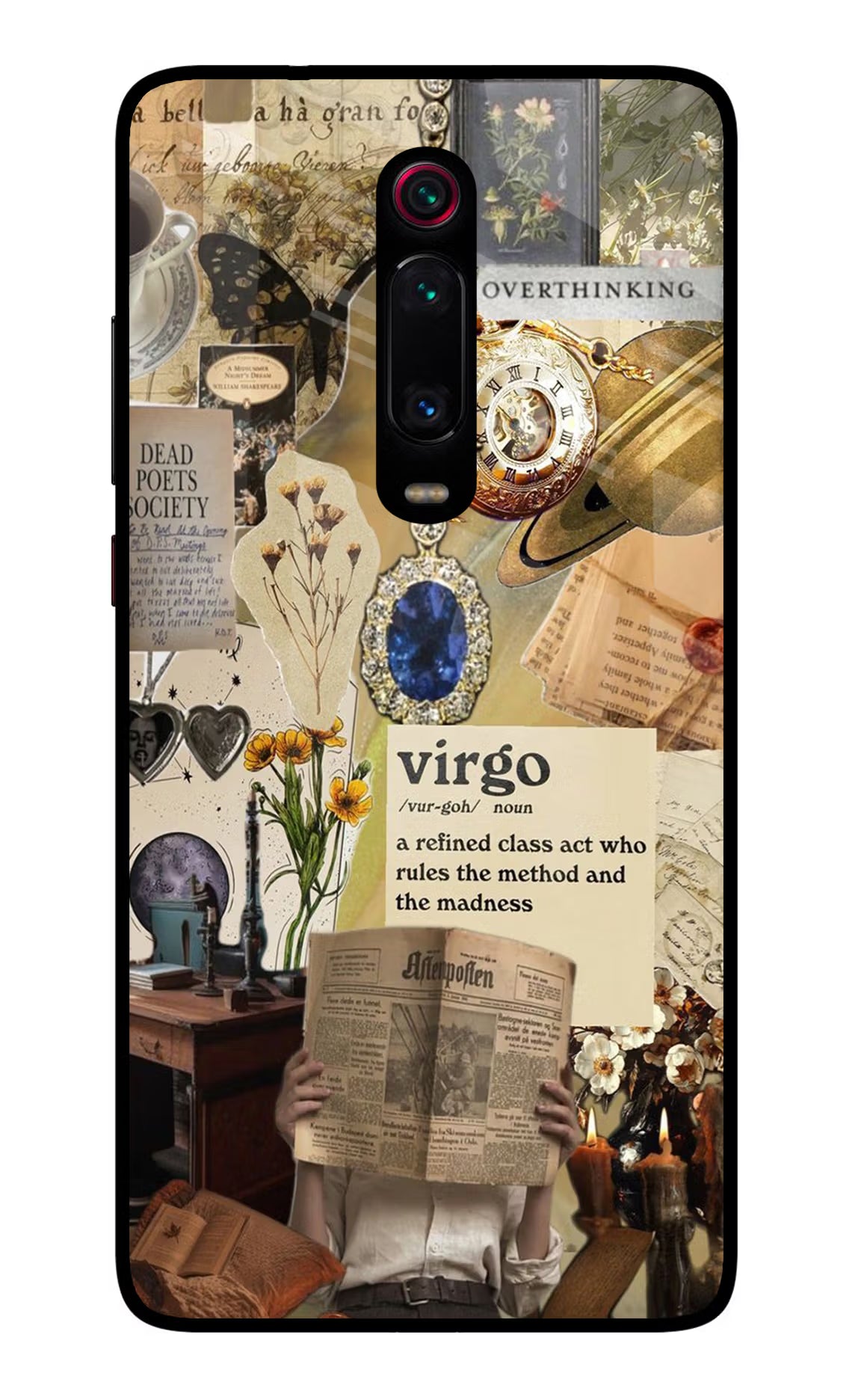 Virgo Zodiac Redmi K20/K20 Pro Glass Case