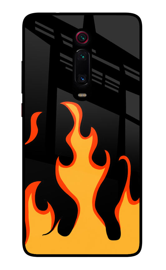 Fired Up – Black Redmi K20/K20 Pro Glass Case