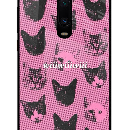 Pink Cats Redmi K20/K20 Pro Glass Case