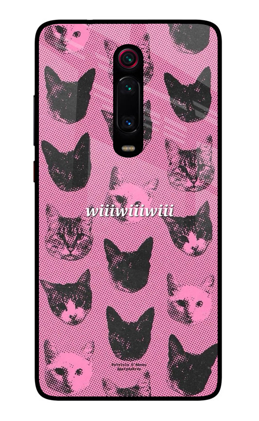 Pink Cats Redmi K20/K20 Pro Glass Case