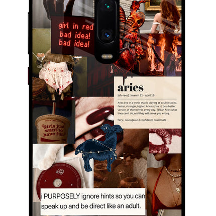 Zodiac Aries Redmi K20/K20 Pro Glass Case