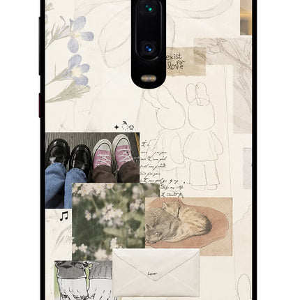 Soft Aesthetic Redmi K20/K20 Pro Glass Case