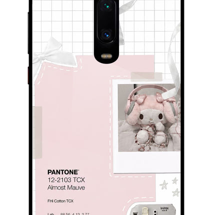 Pantone Asthetic Redmi K20/K20 Pro Glass Case