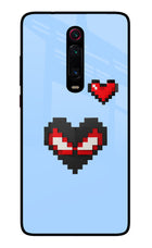 Peter Heart Redmi K20/K20 Pro Glass Case
