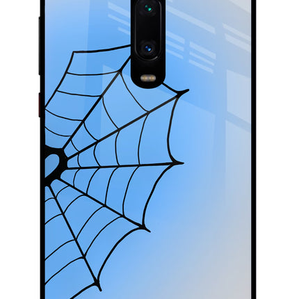 Blue Web Redmi K20/K20 Pro Glass Case