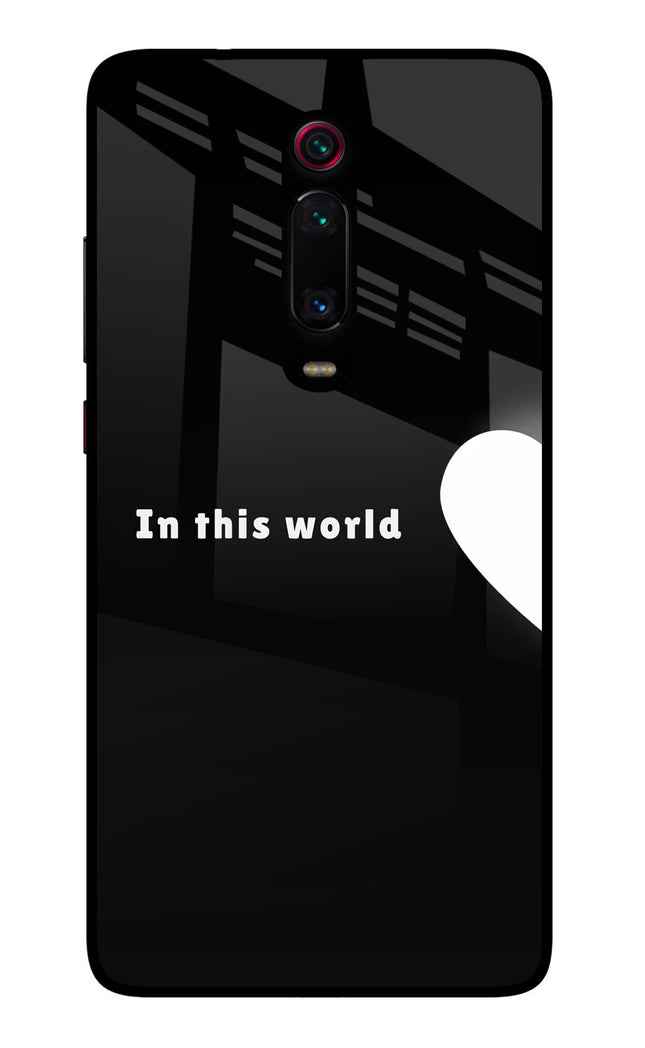 This World Redmi K20/K20 Pro Glass Case