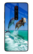 Dolphin vs Cow Redmi K20/K20 Pro Glass Case