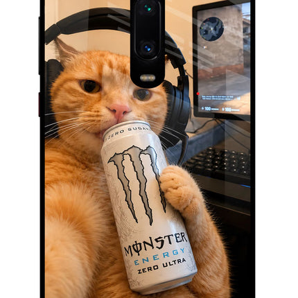 Gamer Cat Energy Redmi K20/K20 Pro Glass Case