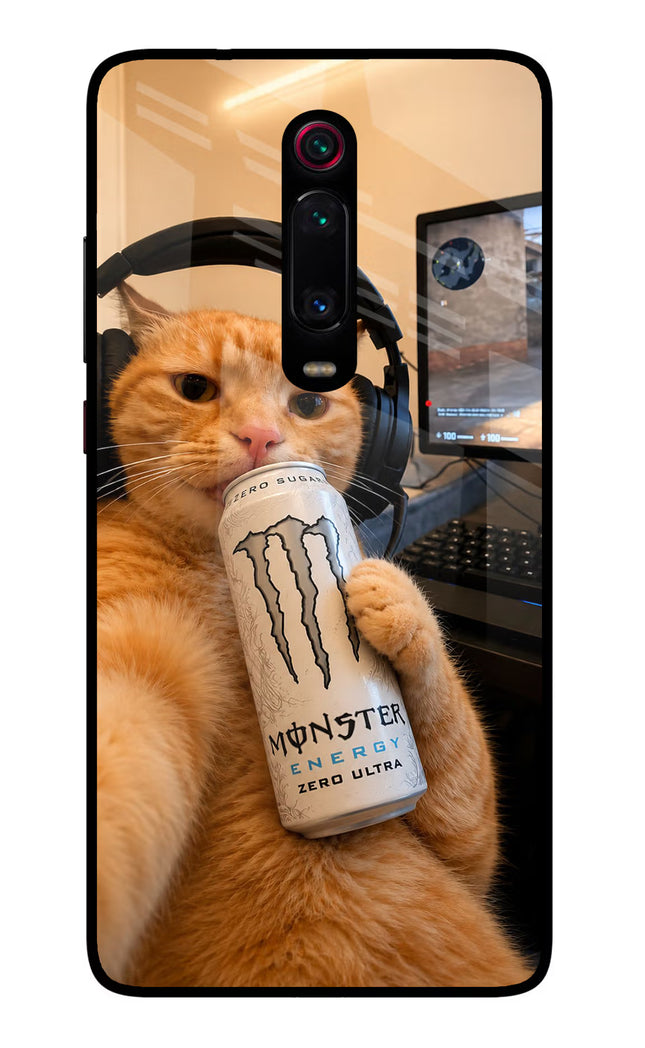 Gamer Cat Energy Redmi K20/K20 Pro Glass Case