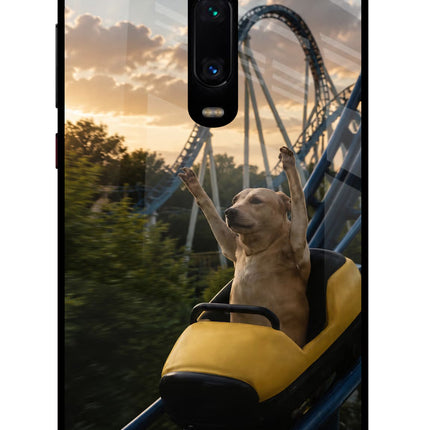Rollercoaster Dog Redmi K20/K20 Pro Glass Case