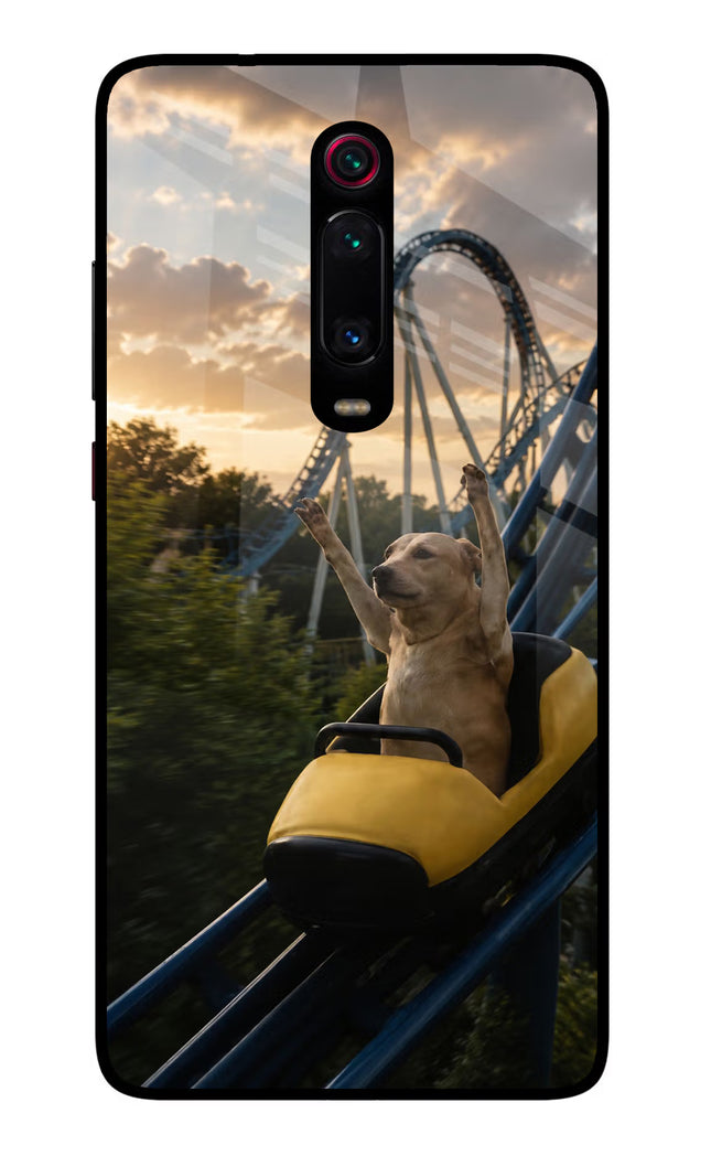Rollercoaster Dog Redmi K20/K20 Pro Glass Case